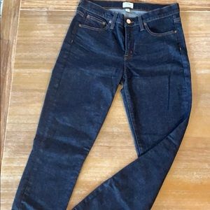 J Crew Toothpick Skinny Jeans size 29